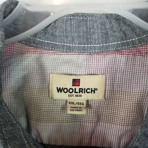 WOOLRICH SHORT SLEEVE SHIRT. SIZE XXL. VERY NICE! - Picture 2 of 15